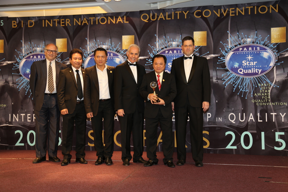 Công ty cổ phần Sơn Hải Phòng nhận giải thưởng “Ngôi sao quản lý chất lượng quốc tế cho các nhà lãnh đạo lần thứ 19”